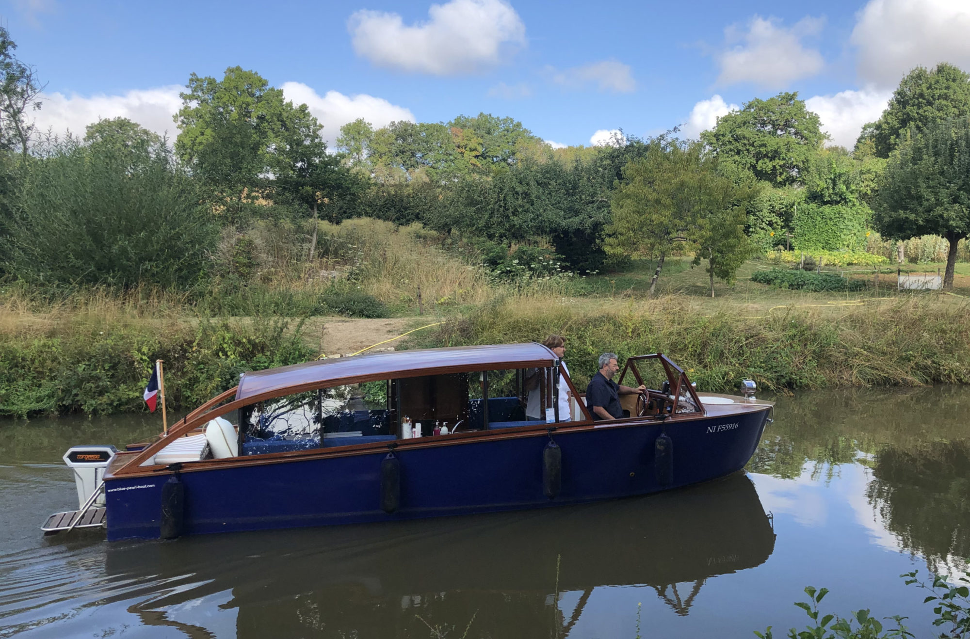 Blue Pearl Boat